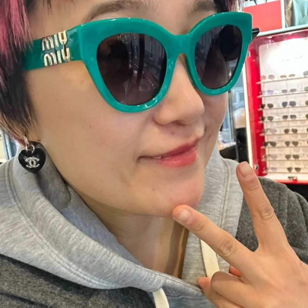 RARE Brand New 2025 Miu-Miu Women Sunglasses MU 01YS 15H-09S Authentic Italy